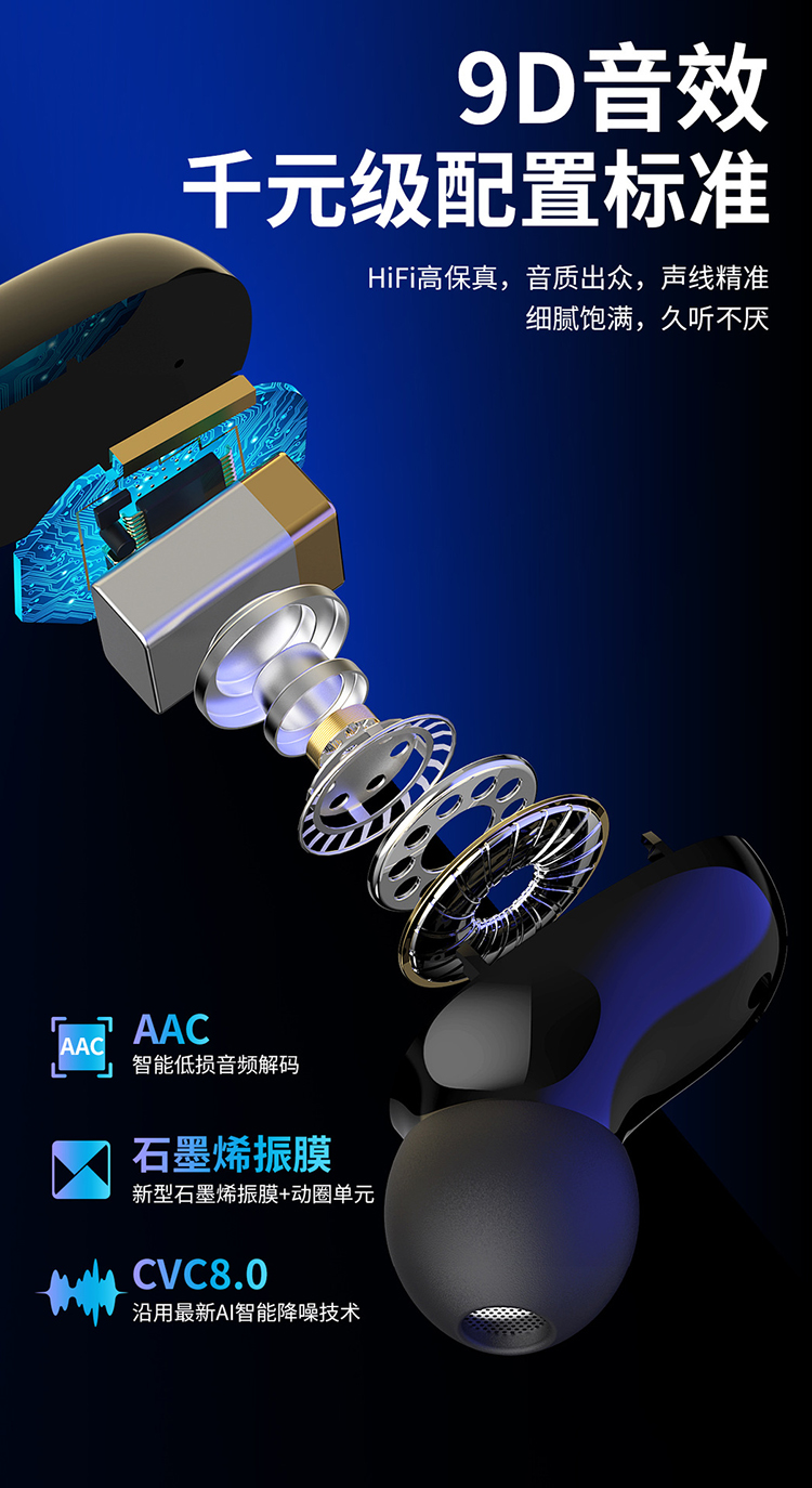 力量威tws无线蓝牙耳机生产厂家 力量威tws无线蓝牙耳机生产厂家